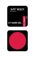 MY WAY. 3-1 hard gel - #013 cherry 20ml