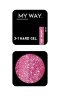 MY WAY. 3-1 hard gel - #015 peony 20ml