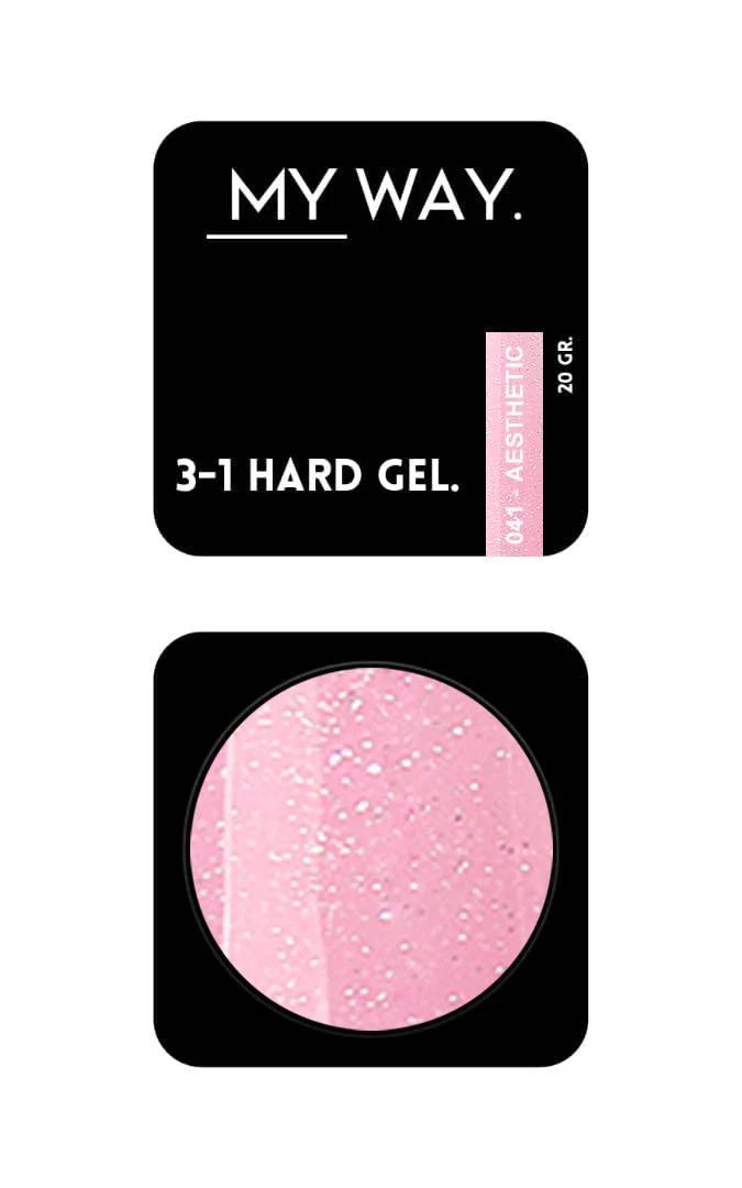 MY WAY. 3-1 hard gel - #041 aesthetic 20ml