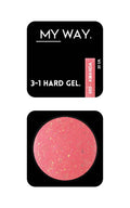 MY WAY. 3-1 hard gel - #050 amanda 20ml