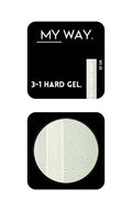 MY WAY. 3-1 hard gel - #077 light mint 20ml