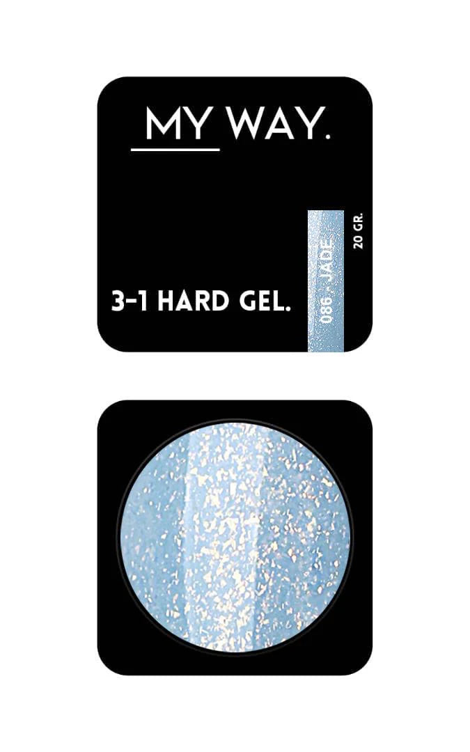 MY WAY. 3-1 hard gel - #086 jade 20ml