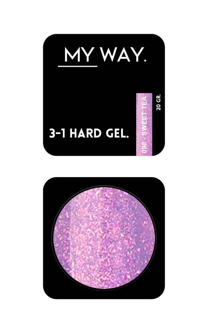 MY WAY. 3-1 hard gel - #098 sweet tea 20ml