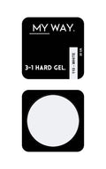 MY WAY. 3-1 hard gel - #110 white 20ml