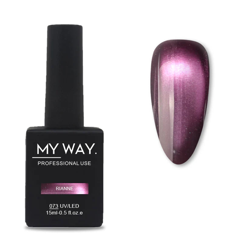 MY WAY. gel polish cat eye - #073 rianne 15ml
