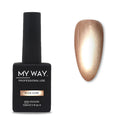MY WAY. gel polish cat eye - #076 beige doré 15ml