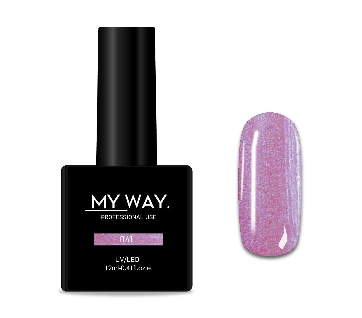 MY WAY. gel polish - #041 glitter 12ml