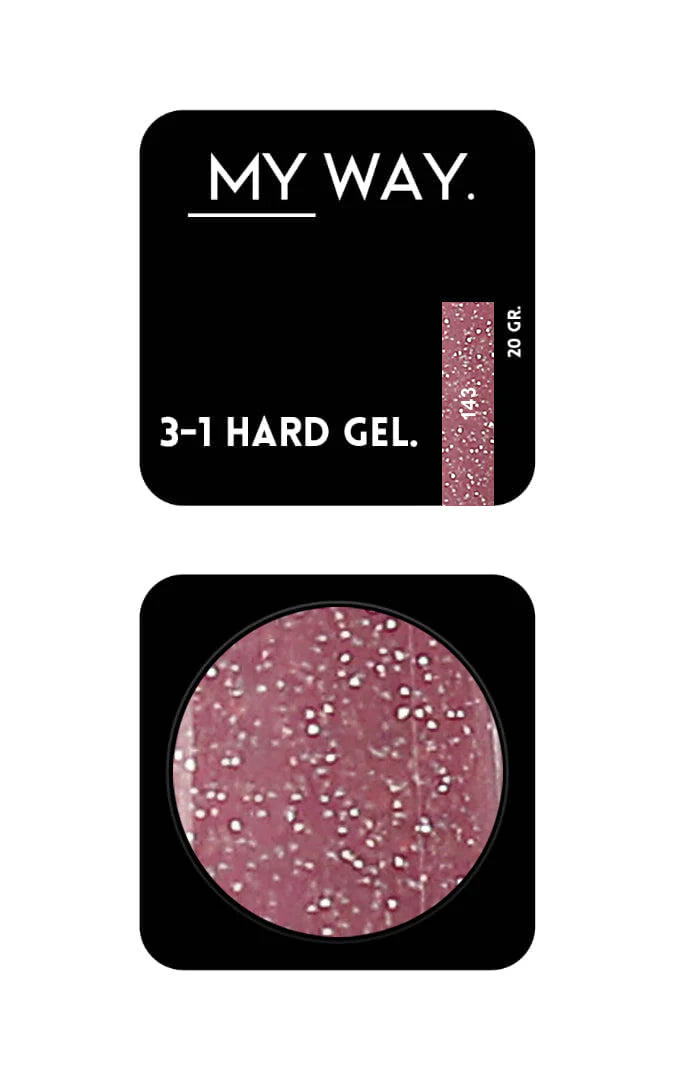 MY WAY. 3-1 hard gel - #143 20ml