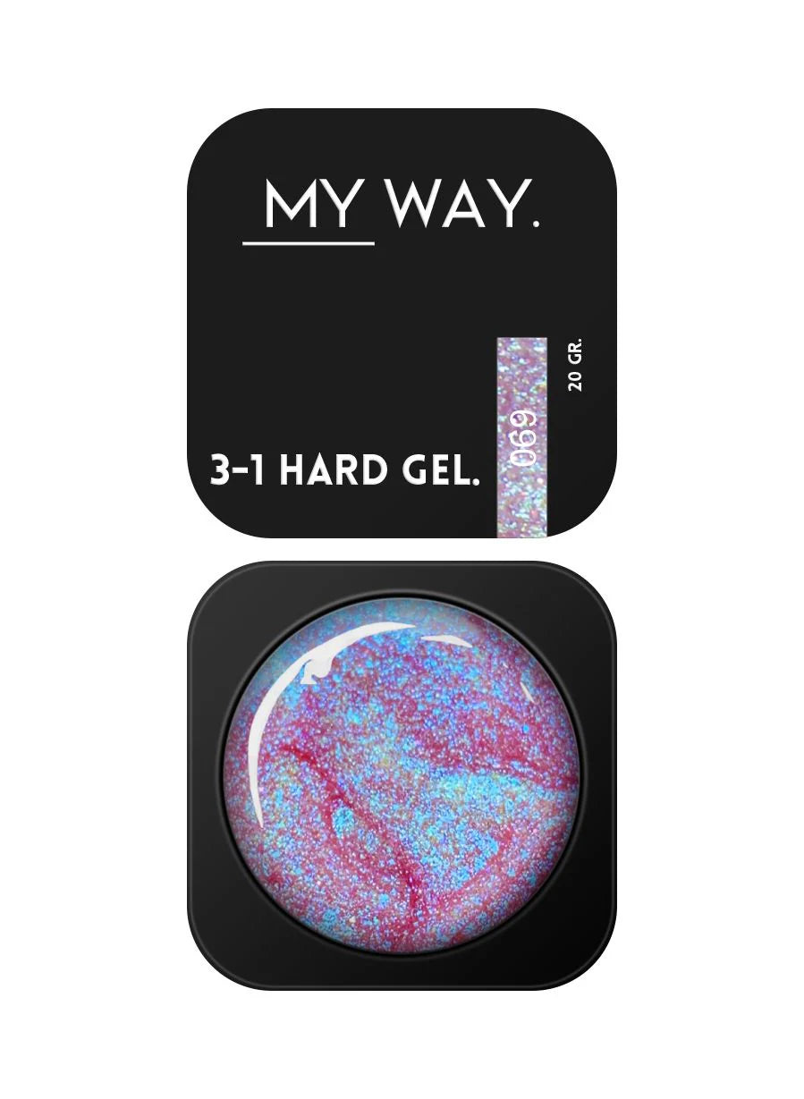 MY WAY. 3-1 hard gel - #069 20ml