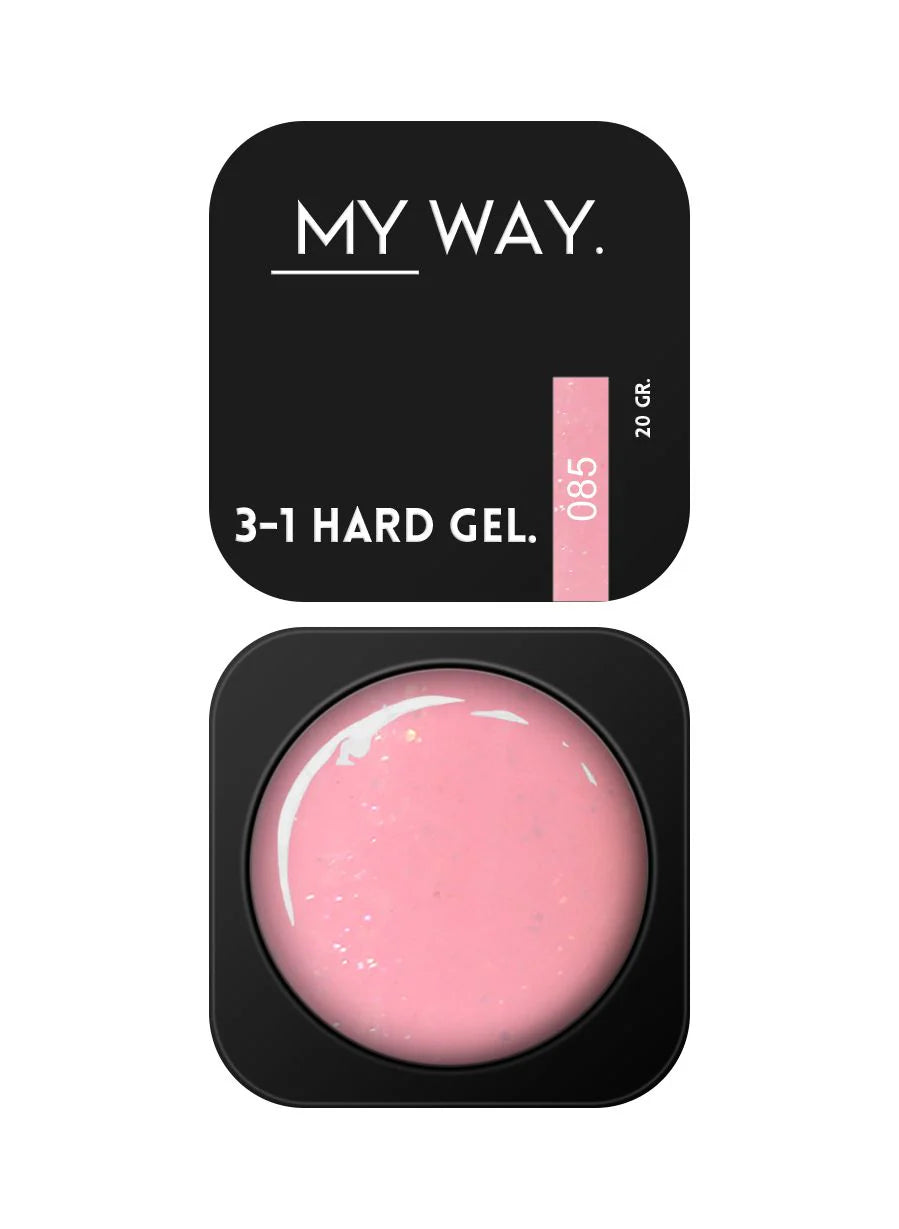 MY WAY. 3-1 hard gel - #085 20ml