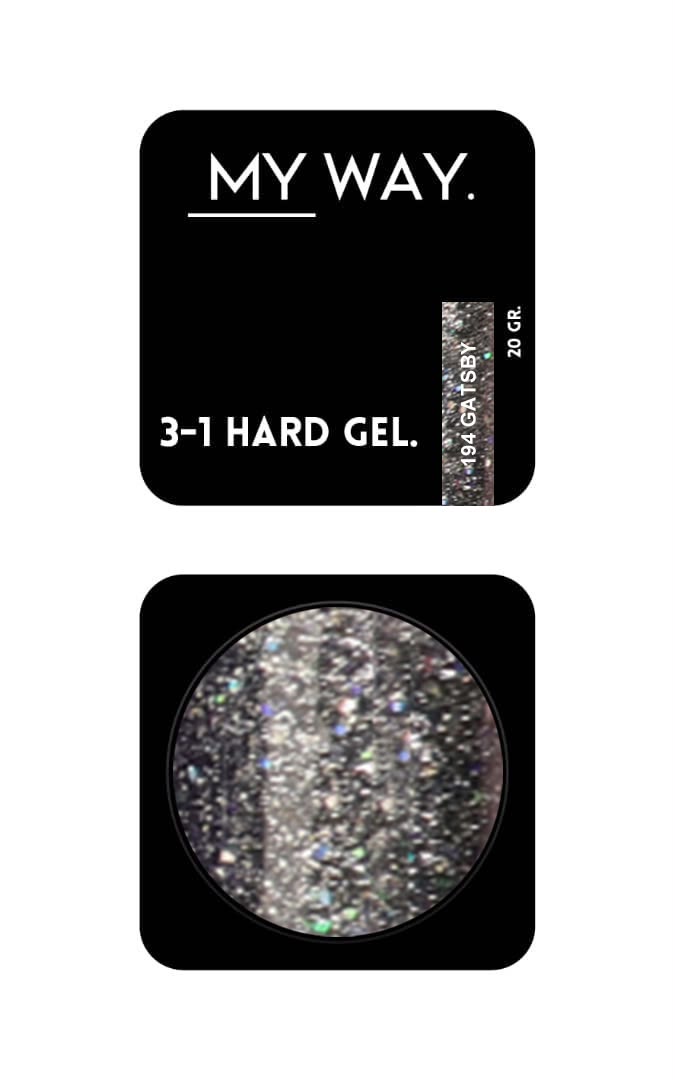 MY WAY. 3-1 hard gel - #194 gatsby 20ml