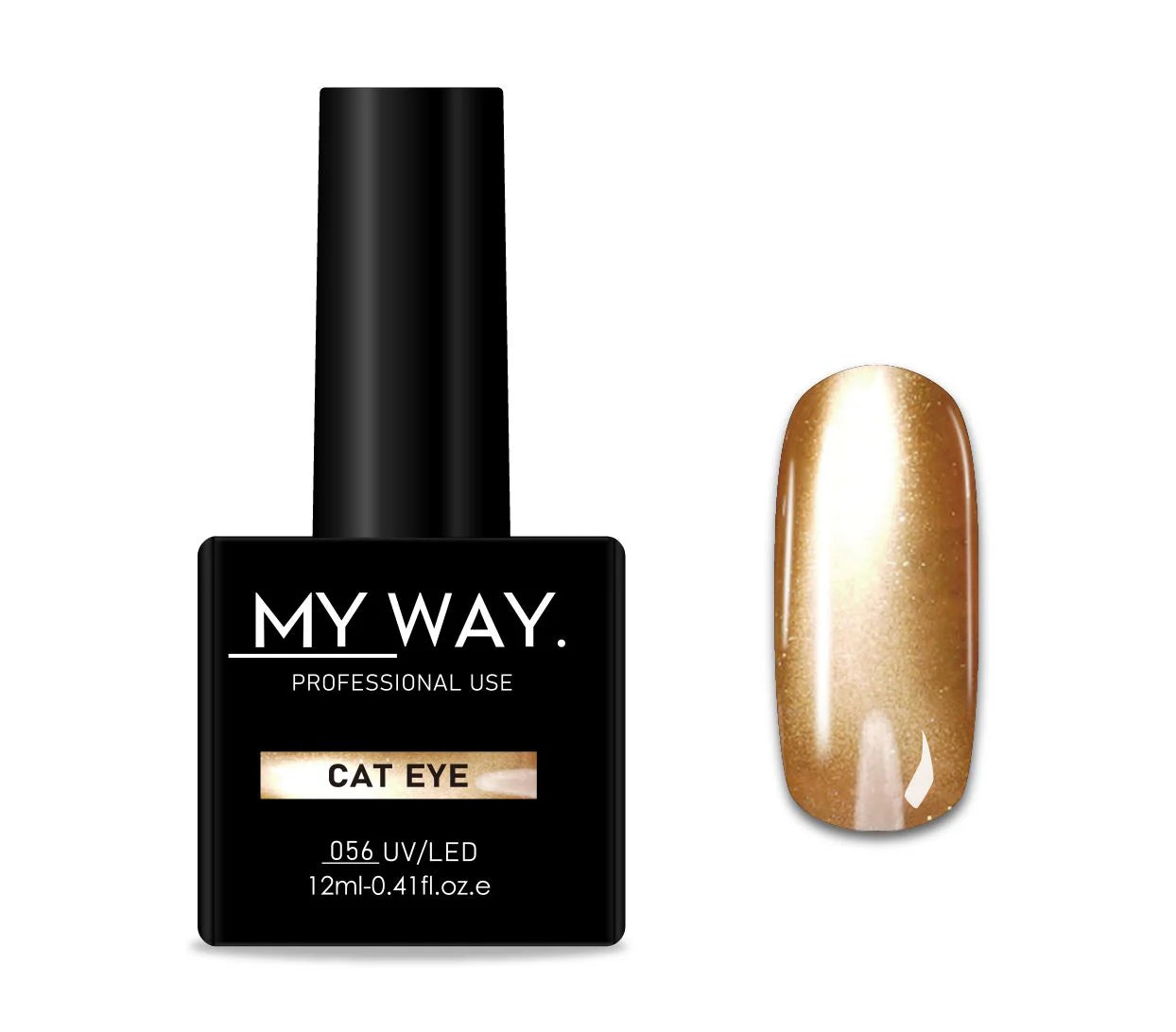 MY WAY. gel polish cat eye - #056 12ml
